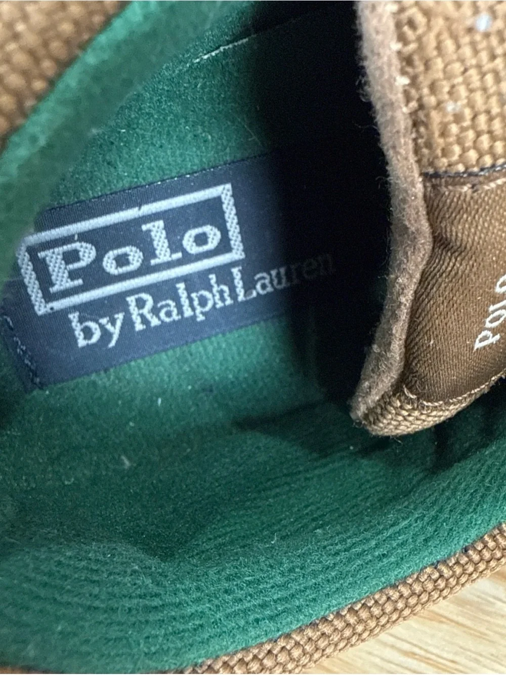 Polo Ralph Lauren Chocolate/Tan Hiking Duck Snow Boots Size 12 Kids